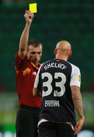 Football. Europa League. Anji vs. Liverpool