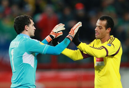 Football. Europa League. Anji vs. Liverpool