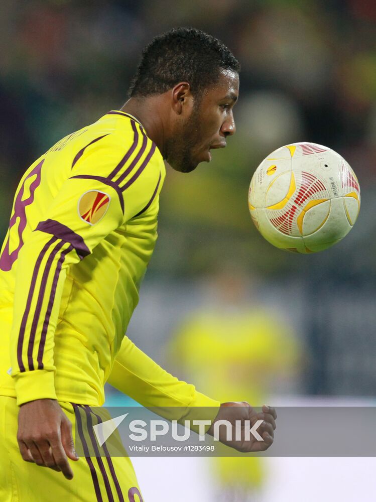 Football. Europa League. Anji vs. Liverpool