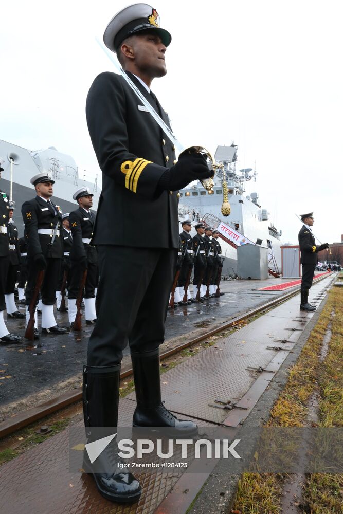 New warship transferred to Indian Navy