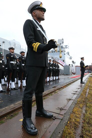 New warship transferred to Indian Navy