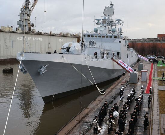 New warship transferred to Indian Navy