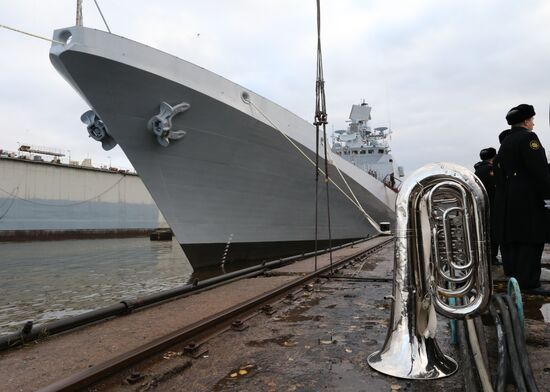 New warship transferred to Indian Navy