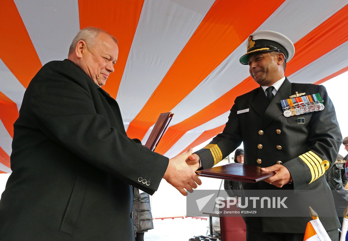 New warship transferred to Indian Navy