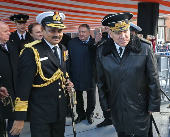 New warship transferred to Indian Navy