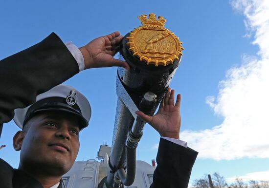 New warship transferred to Indian Navy