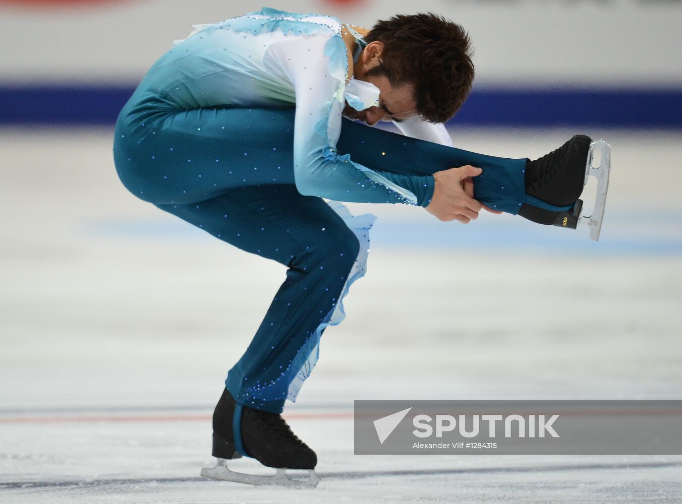 Figure skating. Grand Prix, 4th round. Men's short program