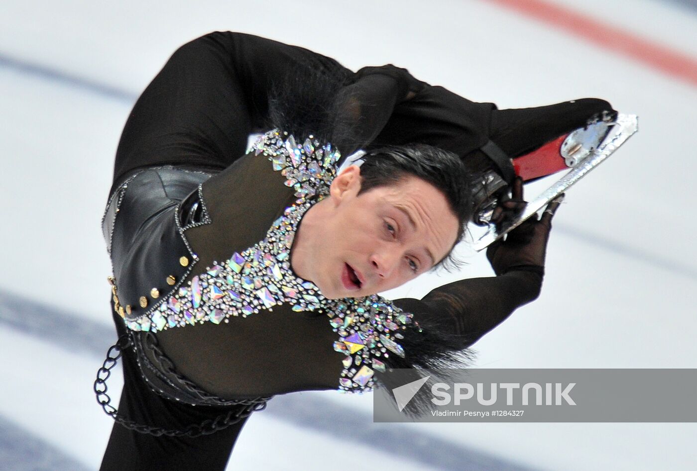 Figure skating. Grand Prix, 4th round. Men's short program