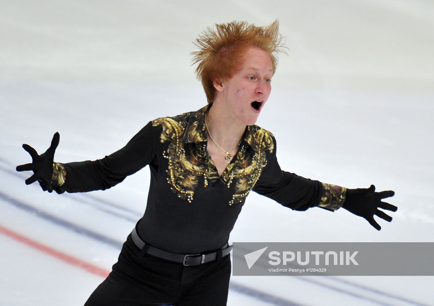 Figure skating. Grand Prix, 4th round. Men's short program