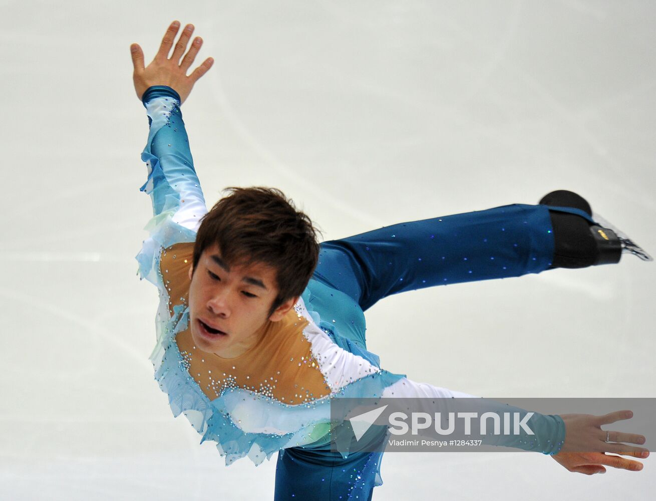 Figure skating. Grand Prix, 4th round. Men's short program