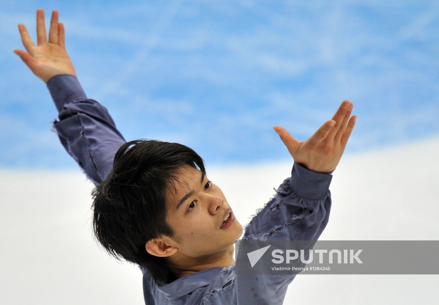 Figure skating. Grand Prix, 4th round. Men's short program