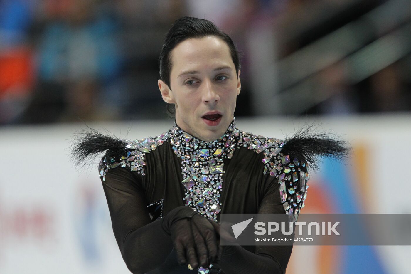 Figure skating. Grand Prix, 4th round. Men's short program