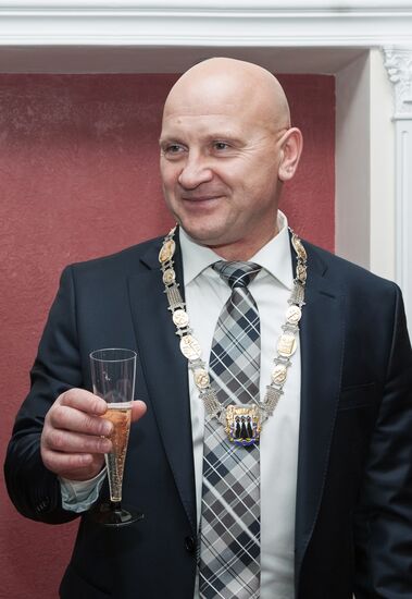 Mayor of Petropavlovsk-Kamchatsky Konstantin Slyschenko sworn-in