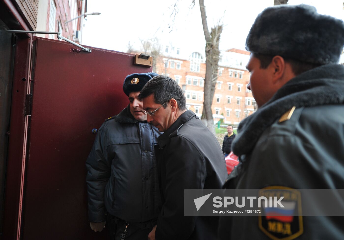 Roman Panov delivered to Tverskoy District Court