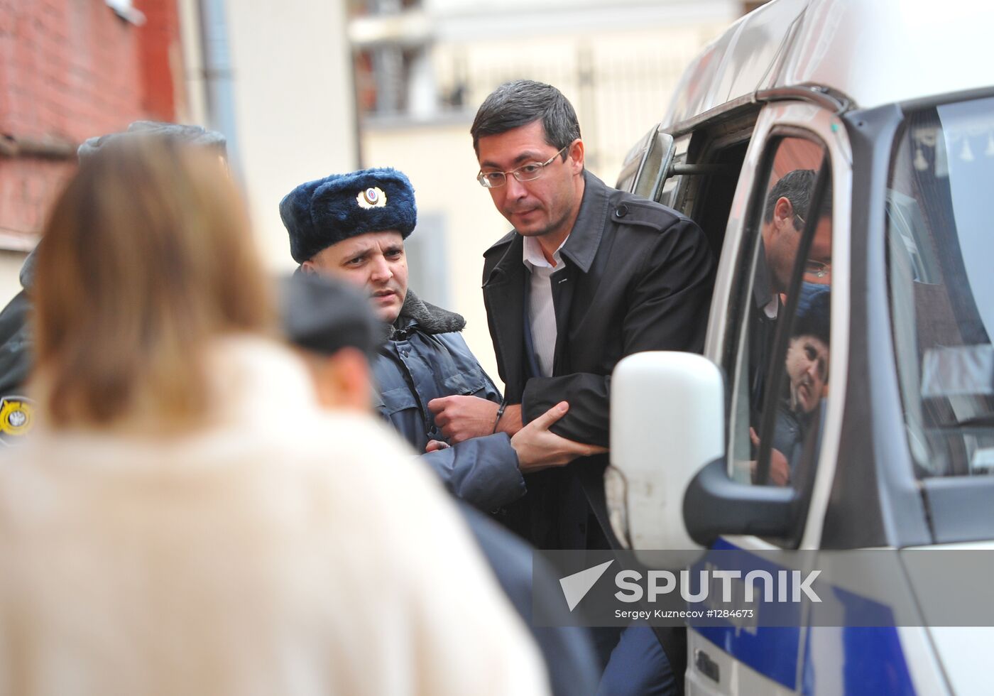 Roman Panov delivered to Tverskoy District Court