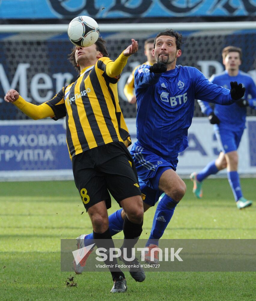 Football. Russian Premiere League. Dynamo vs. Alania