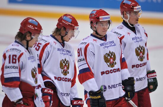 Hockey. Karjala Cup. Czech Republic vs. Russia