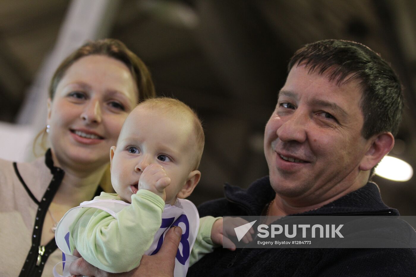 Children at BabyFest in Sokolniki