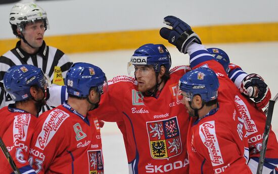 Hockey. Karjala Cup. Czech Republic vs. Russia