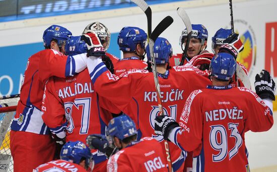 Hockey. Karjala Cup. Czech Republic vs. Russia
