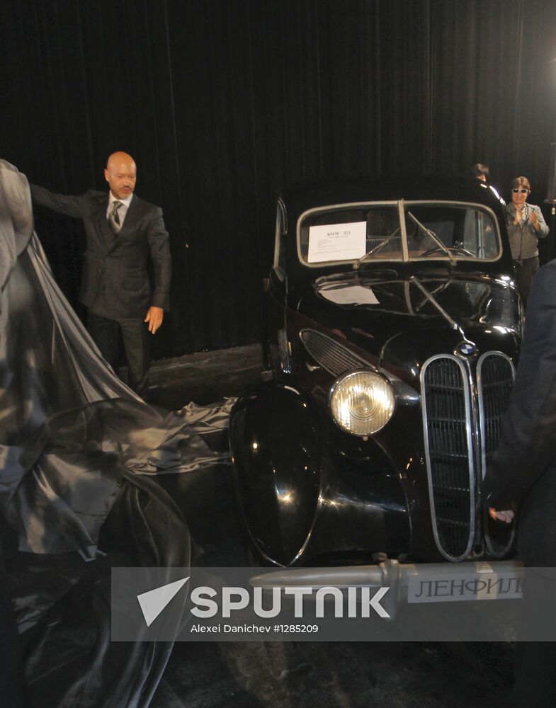 Retro cars stolen 2 years ago are back at Lenfilm
