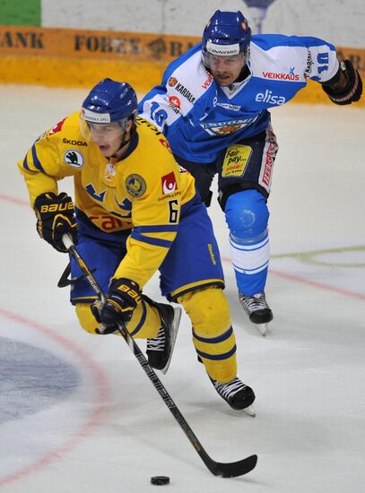 Hockey Karjala Cup. Finland vs. Sweden