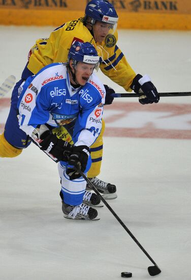 Hockey Karjala Cup. Finland vs. Sweden