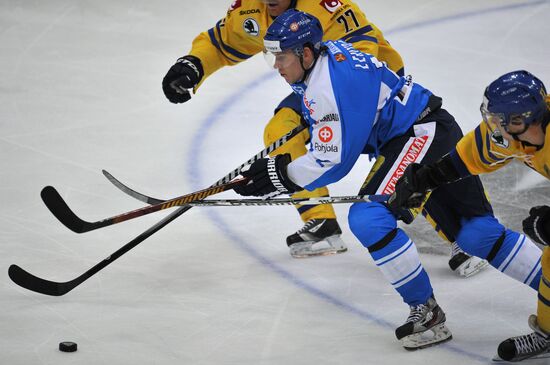 Hockey Karjala Cup. Finland vs. Sweden