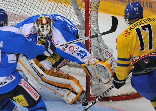 Hockey Karjala Cup. Finland vs. Sweden
