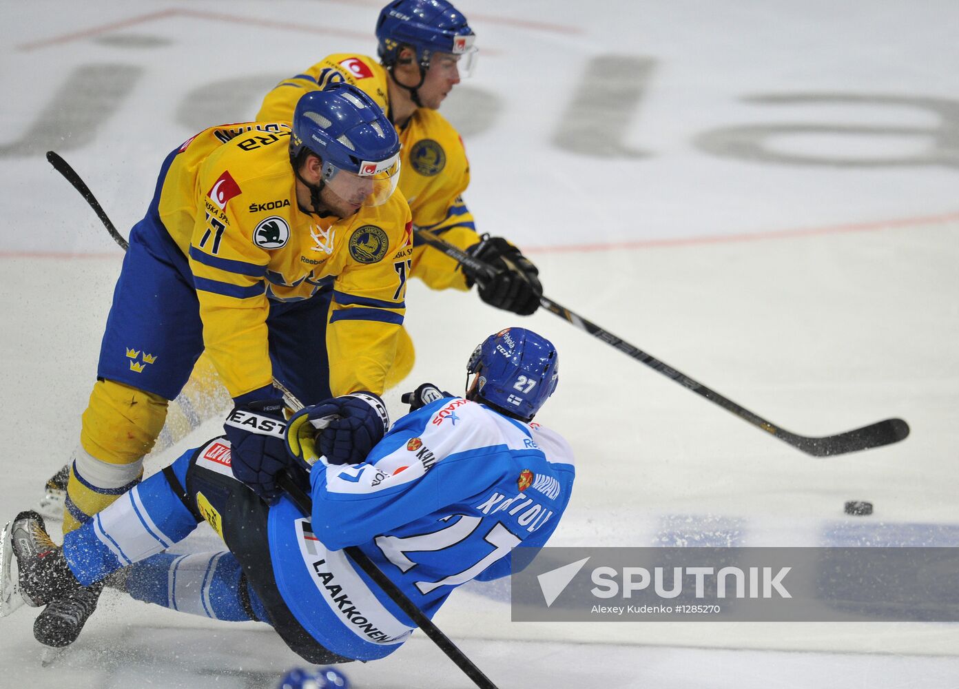 Hockey Karjala Cup. Finland vs. Sweden