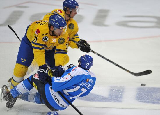 Hockey Karjala Cup. Finland vs. Sweden