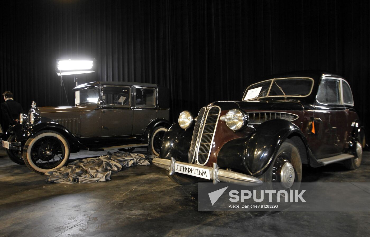 Vintage cars stolen 2 years ago are back at Lenfilm