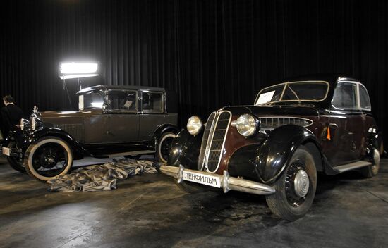 Vintage cars stolen 2 years ago are back at Lenfilm