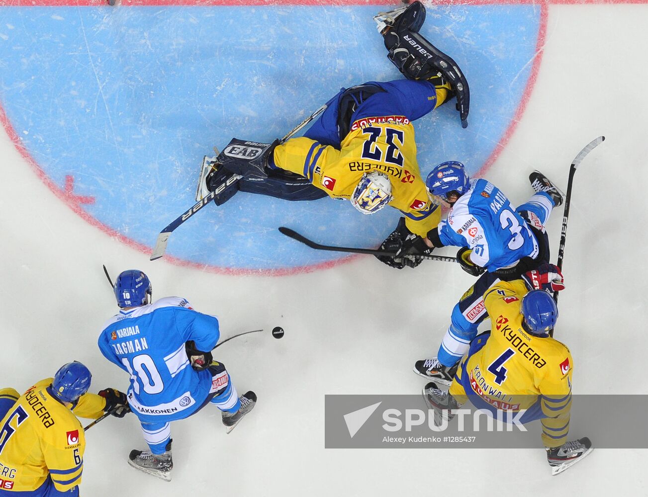 Hockey Karjala Cup. Finland vs. Sweden