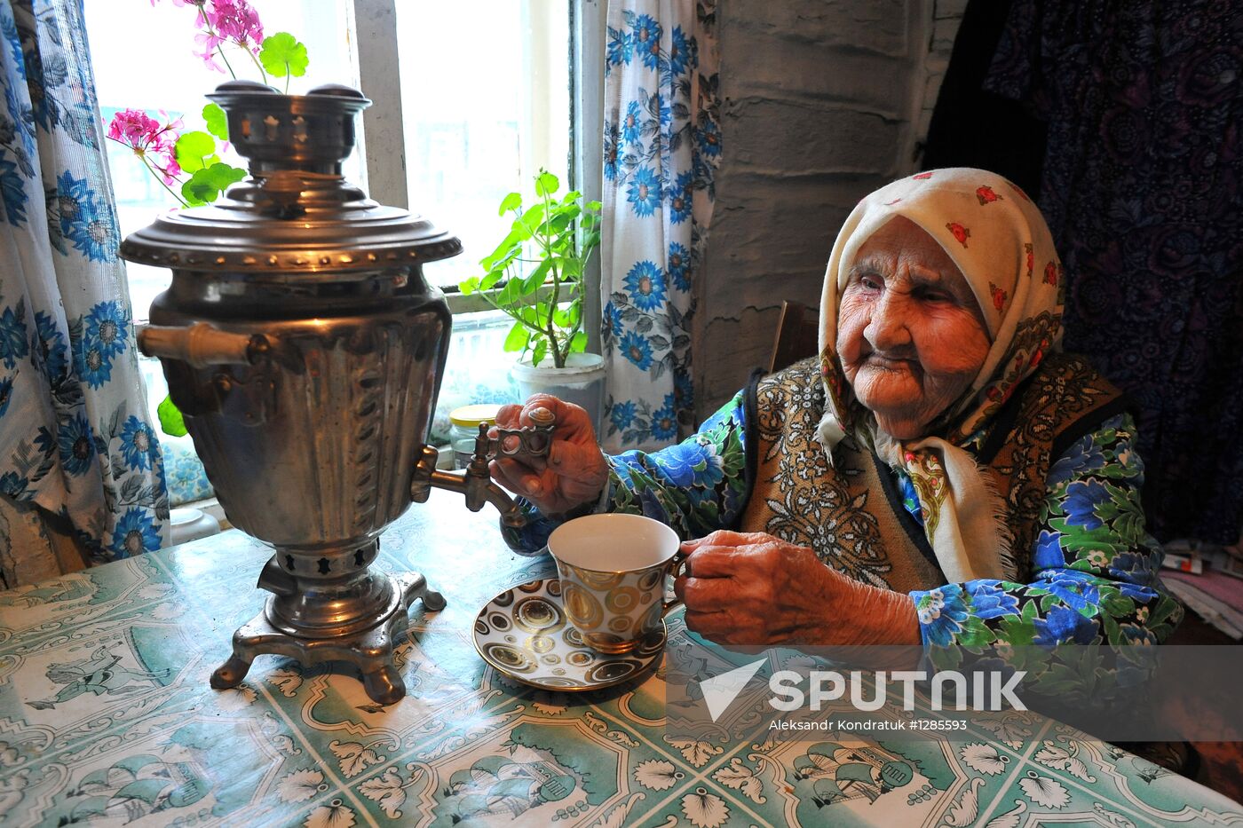 Rural life in Karabolka village, Chelyabinsk region