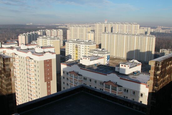 Construction of residential quarter "Butovo Park 2"