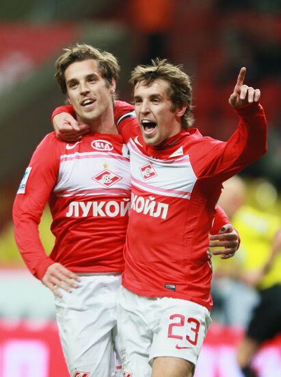 Russian Football Premier League. Spartak vs. Krasnodar
