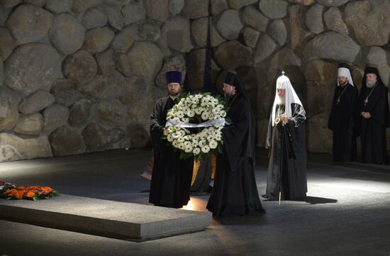 Patriarch of Moscow and All Russia Kirill visits Israel