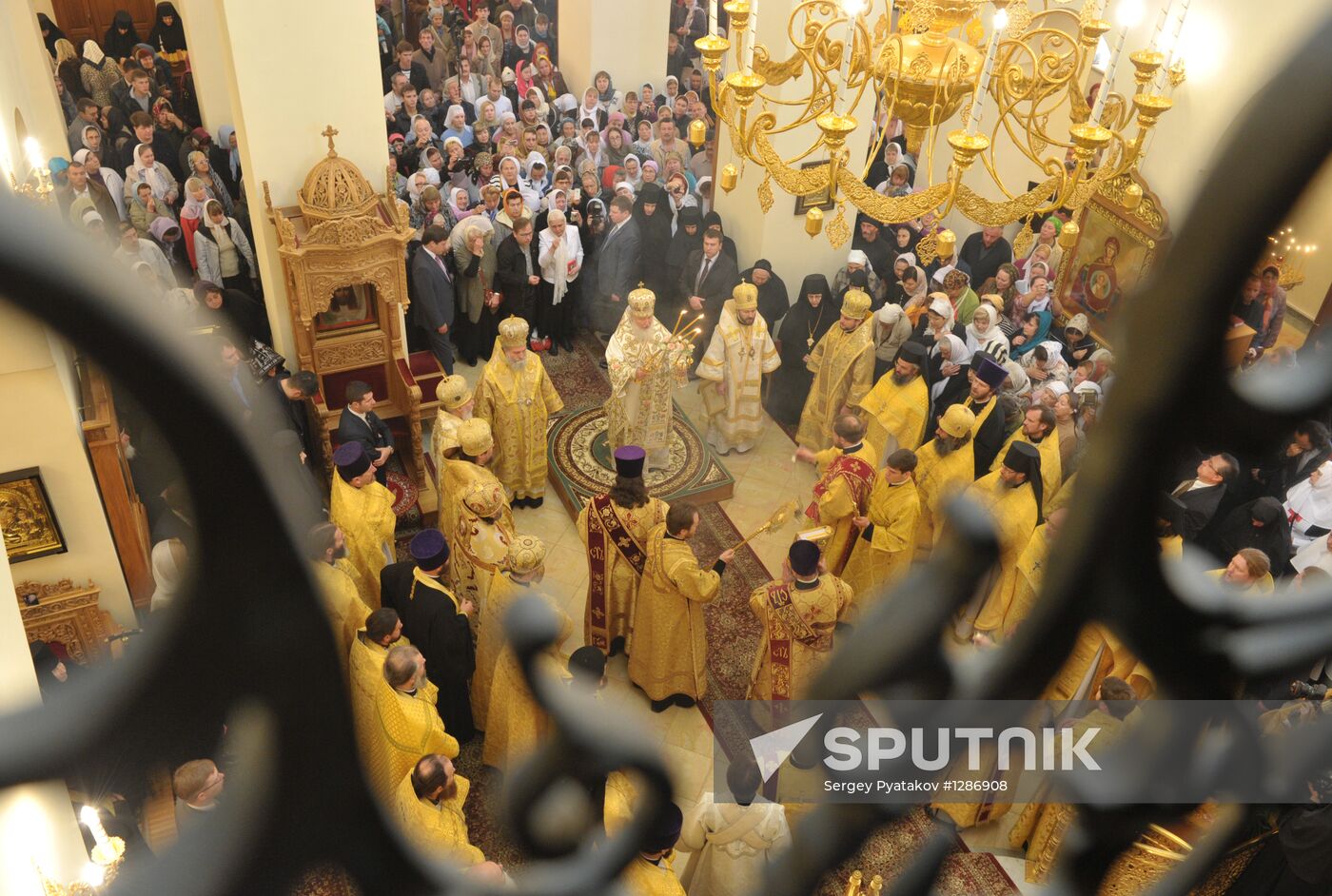Patriarch Kirill blesses Gornensky Convent
