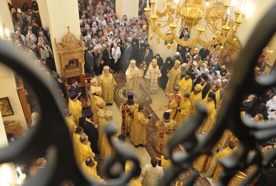 Patriarch Kirill blesses Gornensky Convent