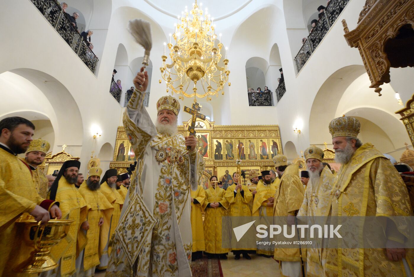 Patriarch Kirill blesses Gornensky Convent