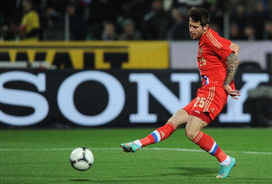 Russia vs. USA football friendly match