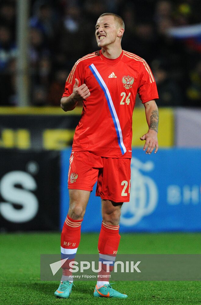Russia vs. USA football friendly match