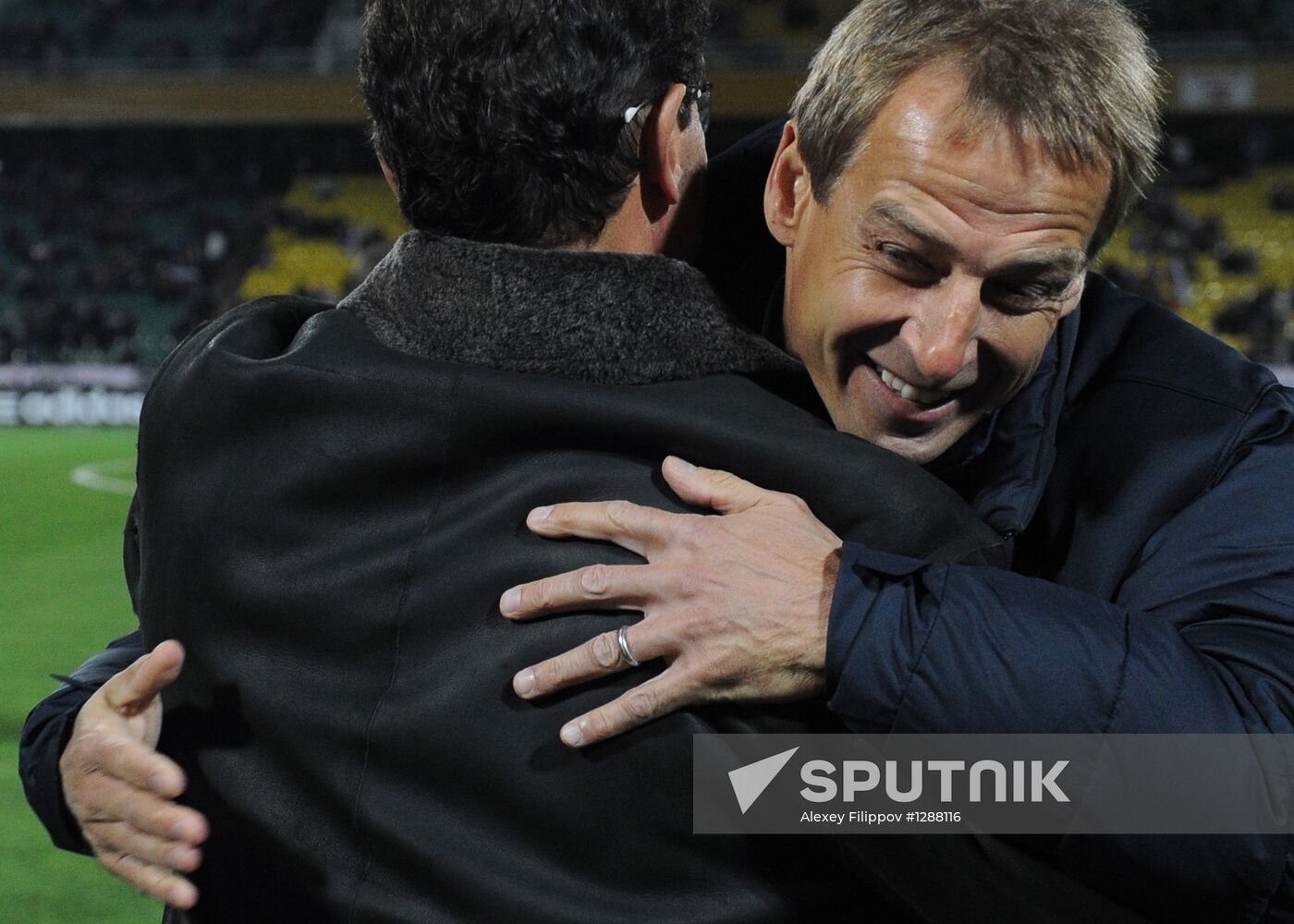 Russia vs. USA football friendly match