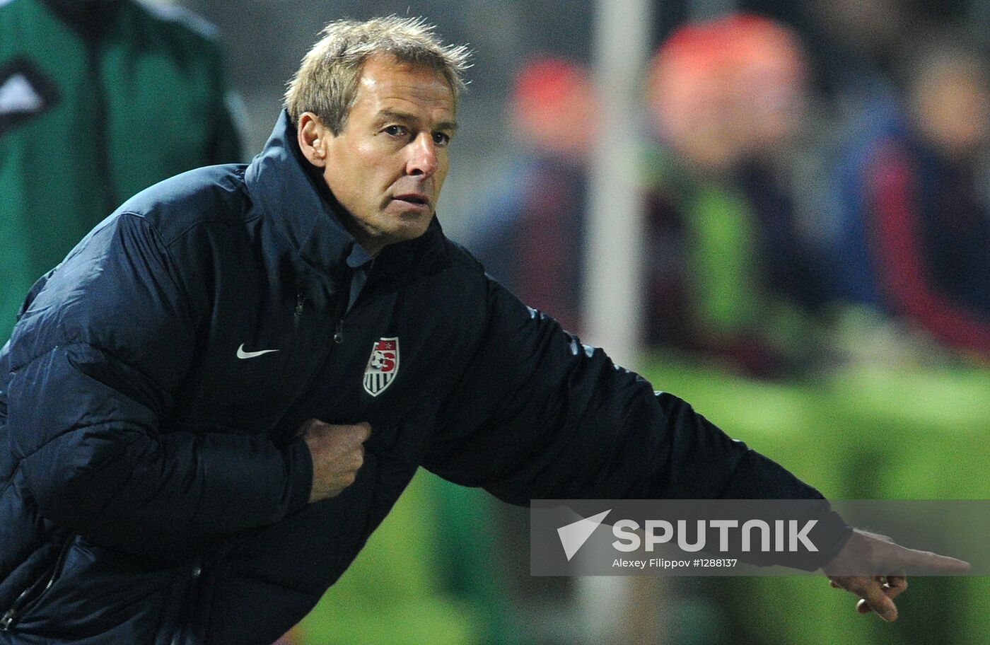 Russia vs. USA football friendly match