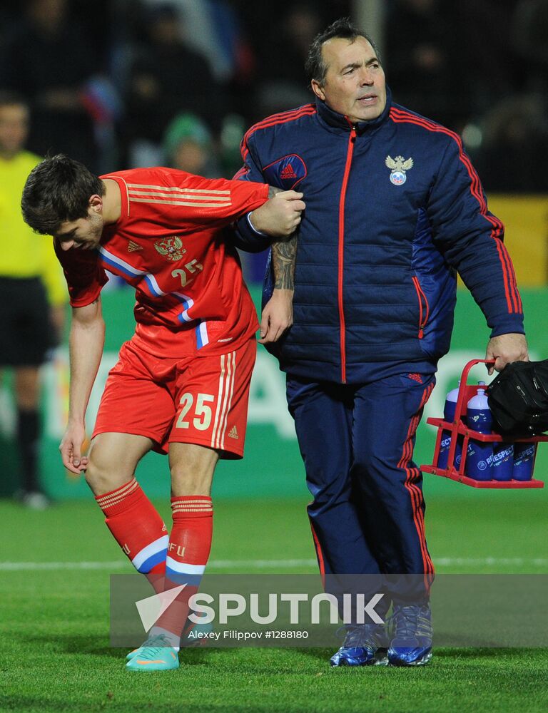 Russia vs. USA football friendly match