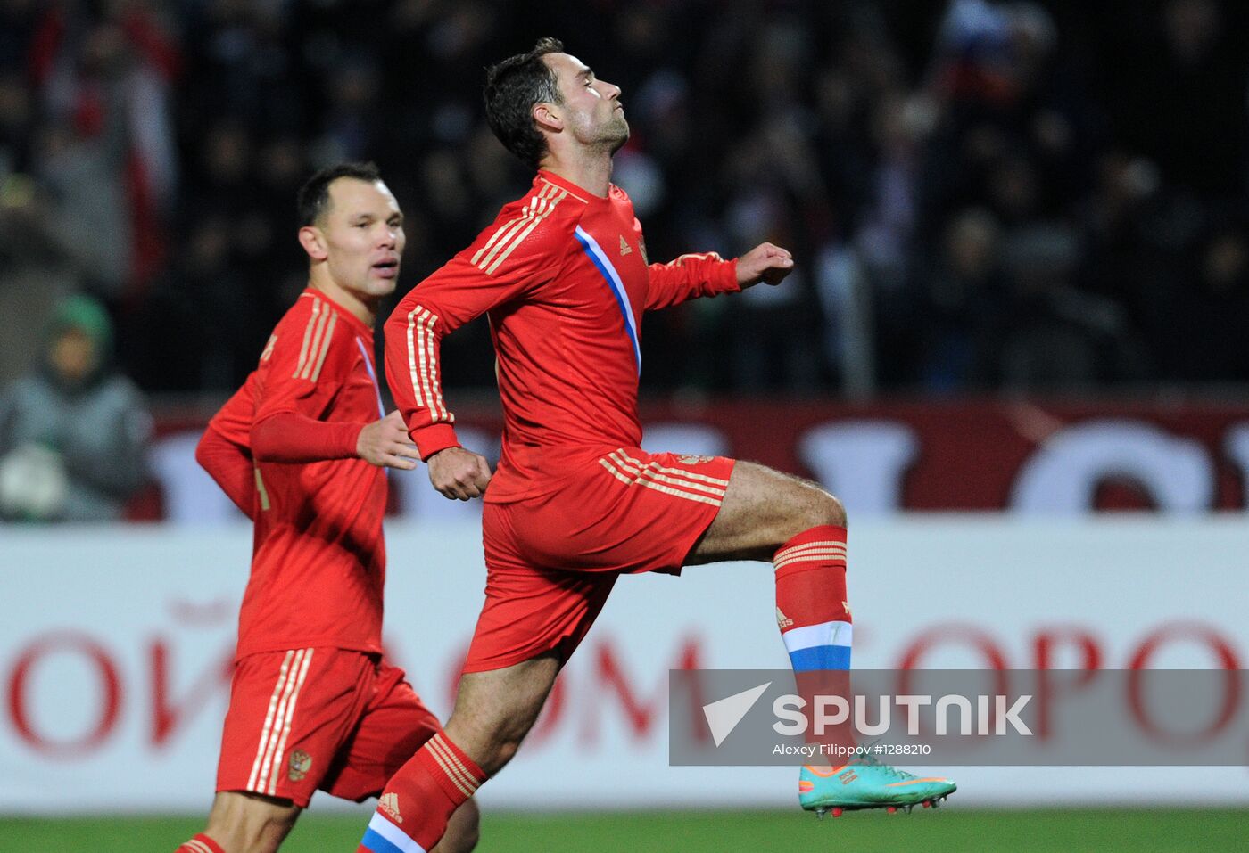 Russia vs. USA football friendly match