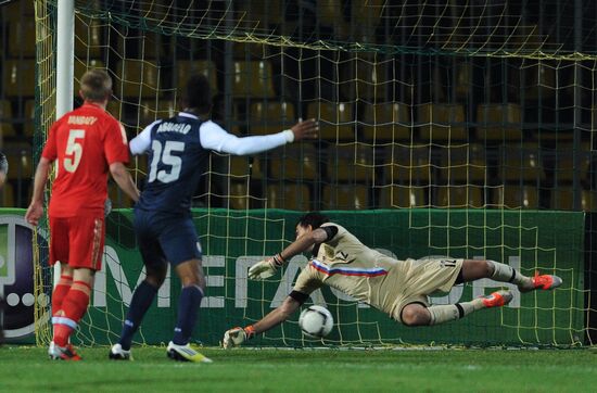 Russia vs. USA football friendly match