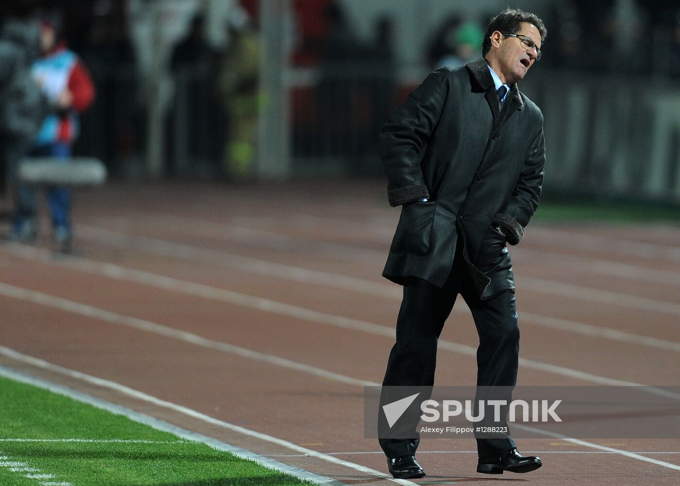 Russia vs. USA football friendly match