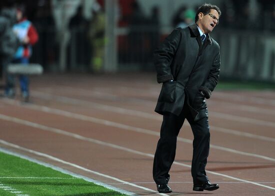 Russia vs. USA football friendly match